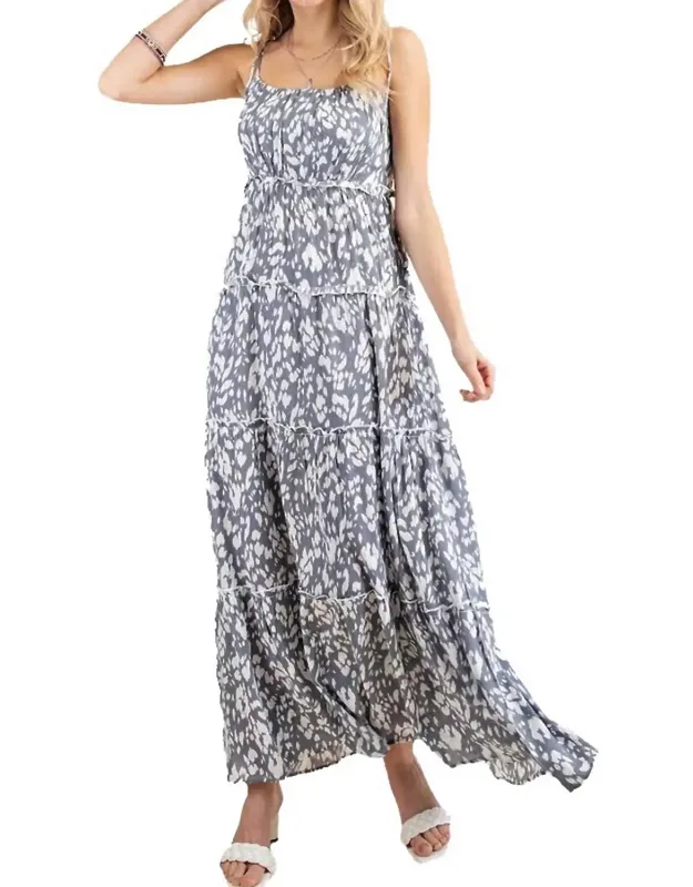 Patterned Maxi Dress