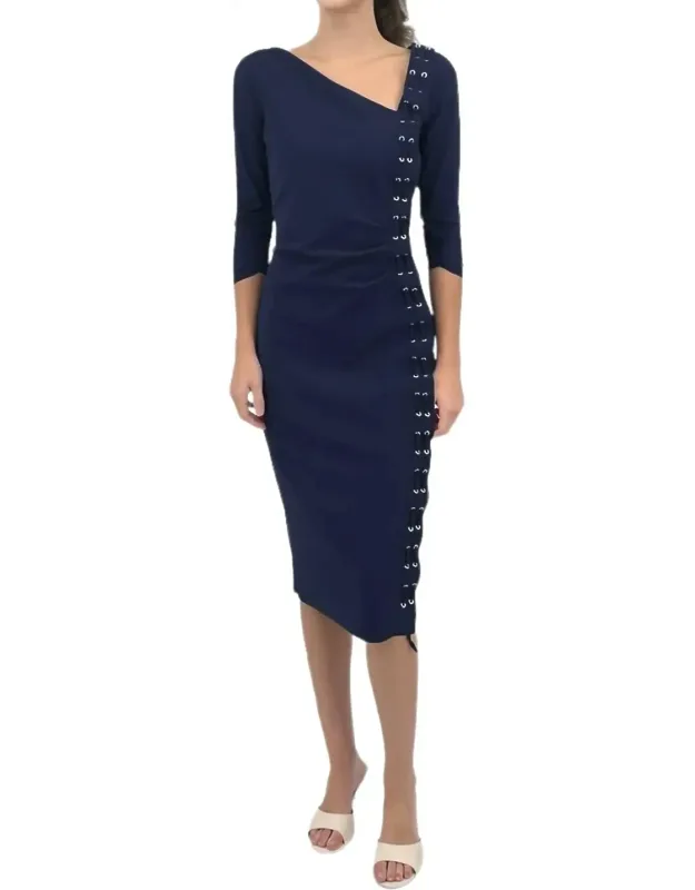 Hedy Mix Jersey Dress