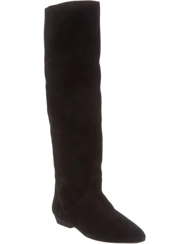 Sayla Suede Knee-high Boots