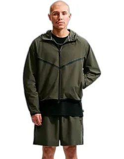 Tech Shori Knit Full-zip Windbreaker Jacket