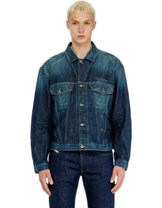 Trucker Jacket In Selvedge Denim