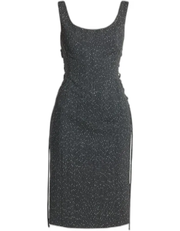 Laced Sheath Dress