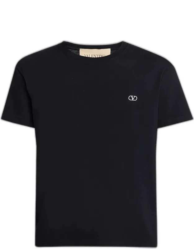 Vlogo Signature Cotton Short-sleeve T-shirt