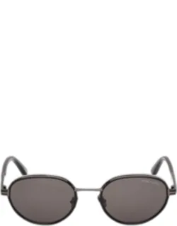 Jet-02 Metal Round Sunglasses