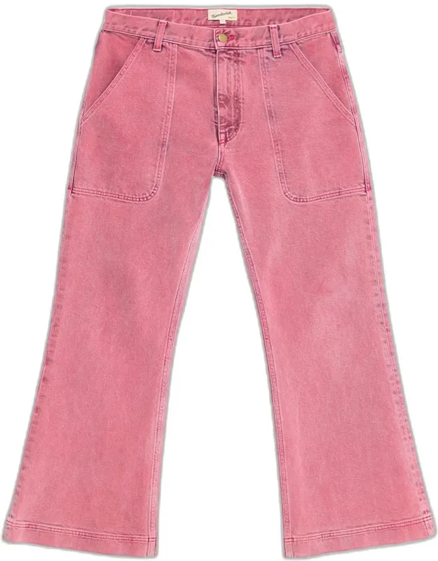 Utility Relaxed Flare Jeans