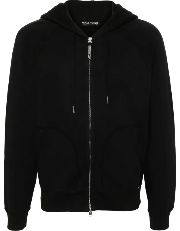 Zip-up Cotton Hoodie