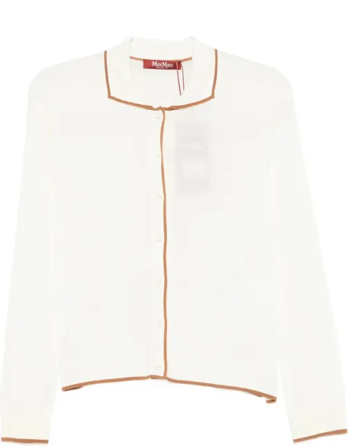 Contrast-trim Cardigan