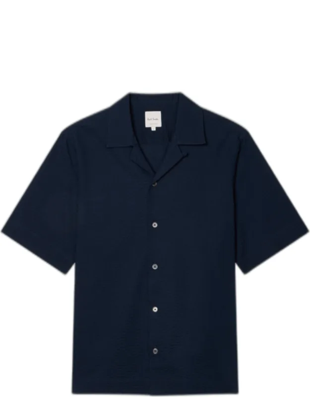 Cotton Seersucker Shirt
