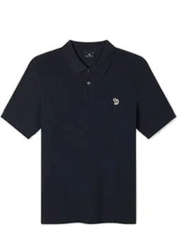 Cotton-piqué Zebra Logo Polo Shirt