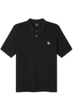 Cotton-piqué Zebra Logo Polo Shirt