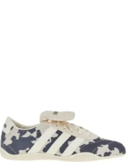Spotted Suede Leather Grand Court Lo Sneakers