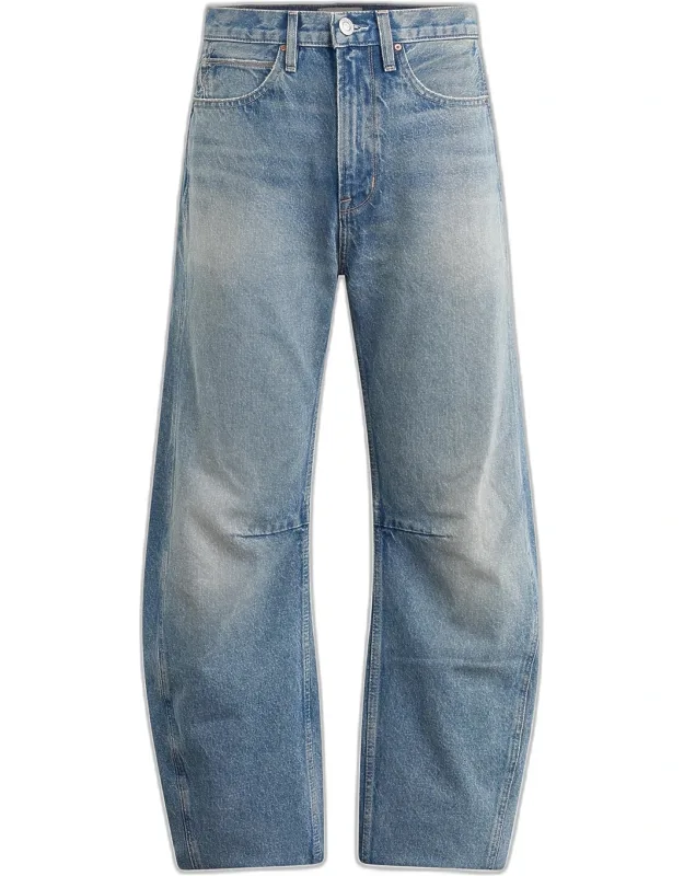 Horseshoe Barrel-leg Jeans