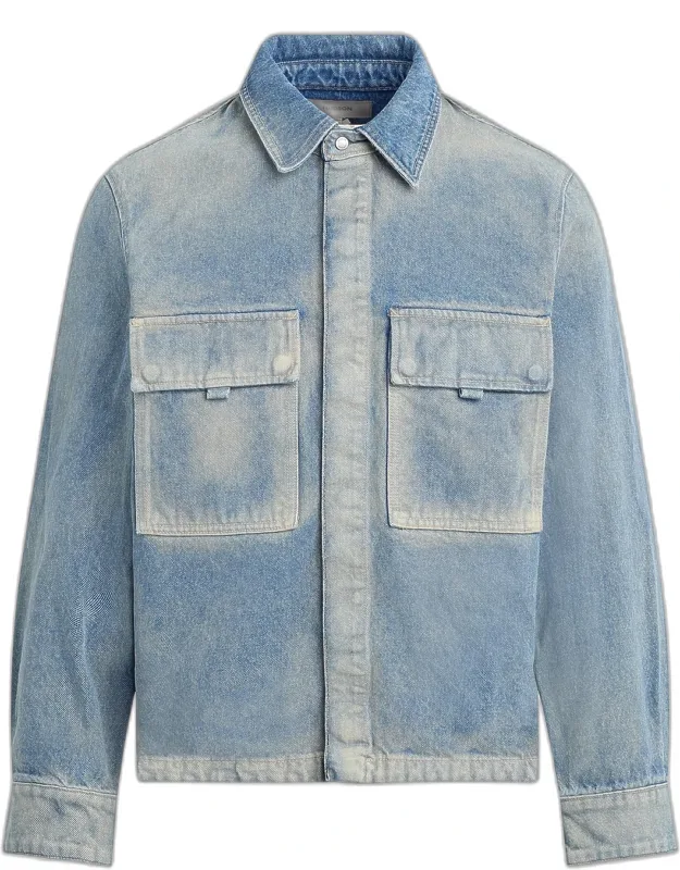 Flap-pocket Denim Jacket