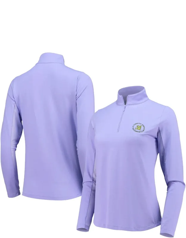 22 U. S. Open Top Long Sleeve Icefil Quarter-zip