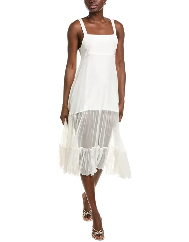 Bellevue Silk Midi Dress