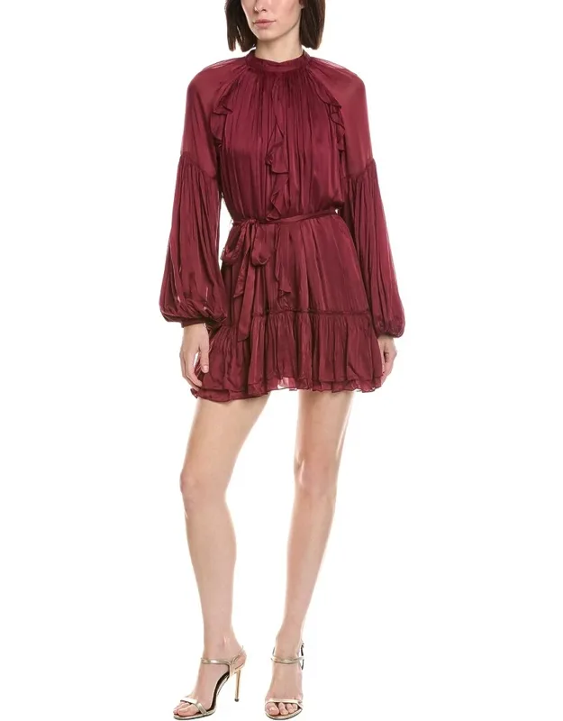 Solid Mini Dress