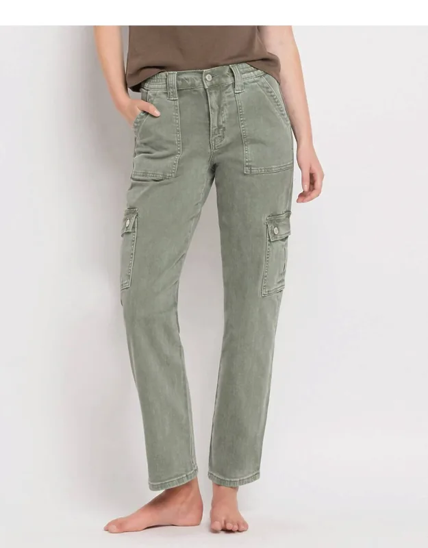 Straight Cargo Jeans