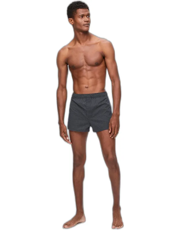 Modern Fit Boxers Cotton Batiste Pin Dot Print