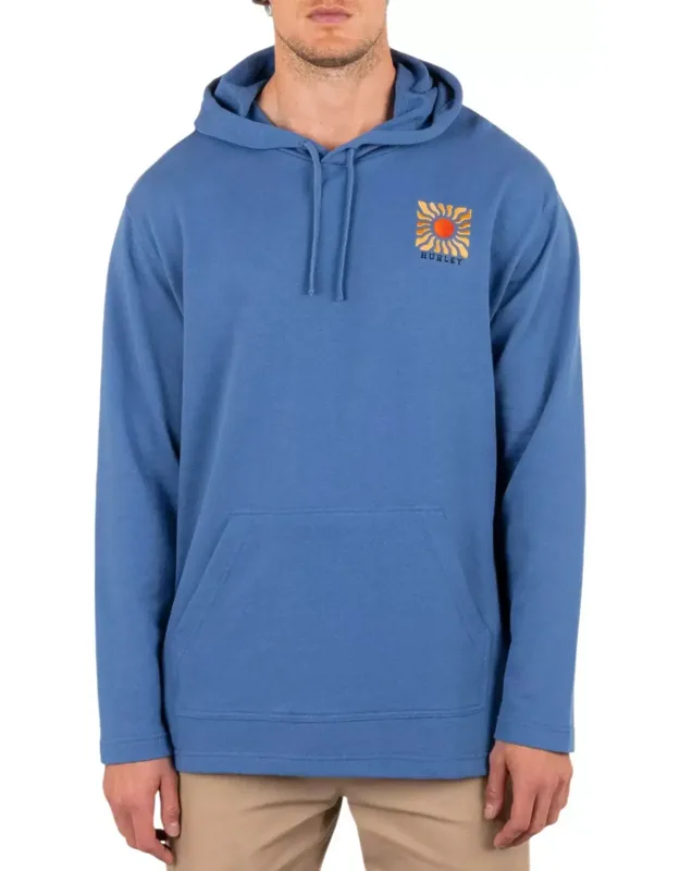 Poncho Hoodie Lined Long Sleeve Pullover