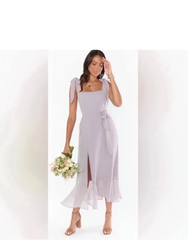 Chiffon Midi Dress