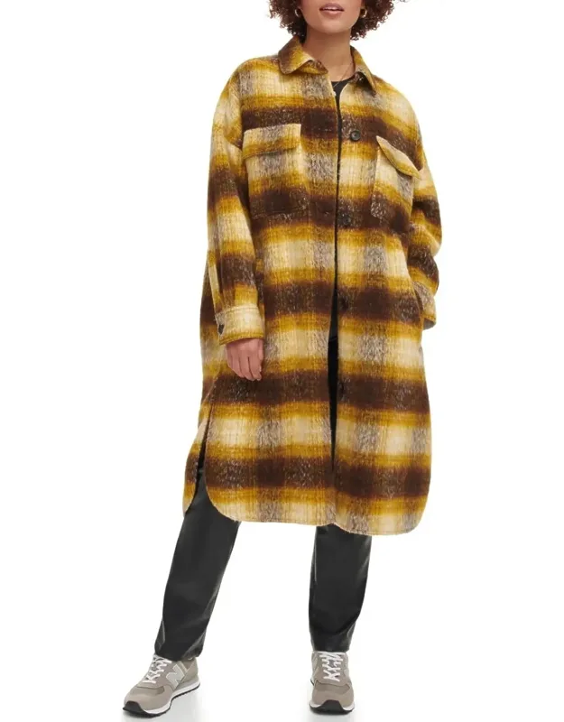 Longline Shirt Jacket
