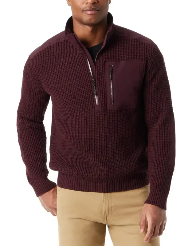 Sweater 1/4 Zip Pullover