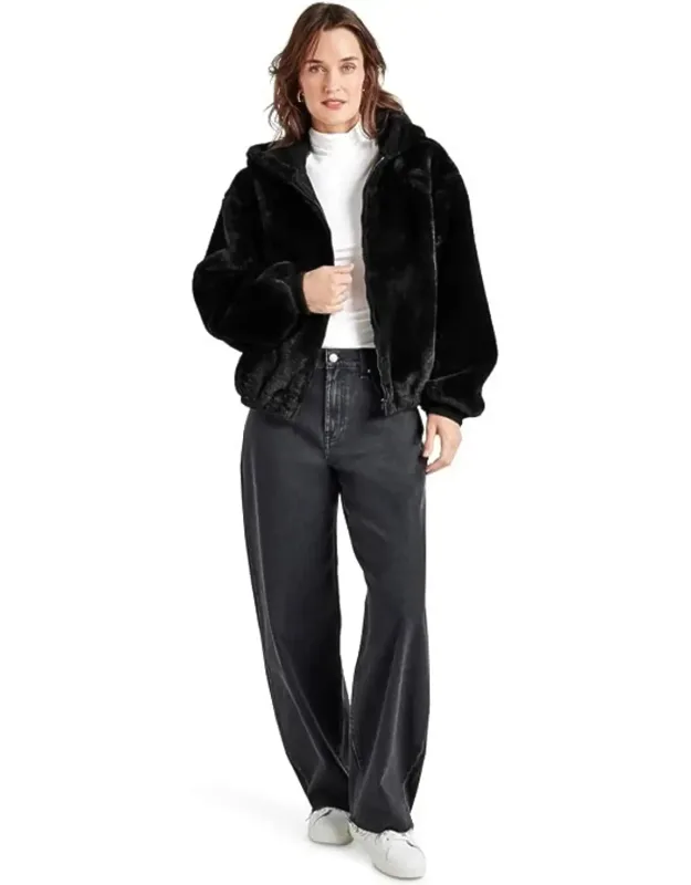 Mikki Fur Bomber Jacket