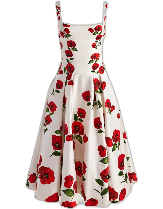 Drop-waist Maxi Dress