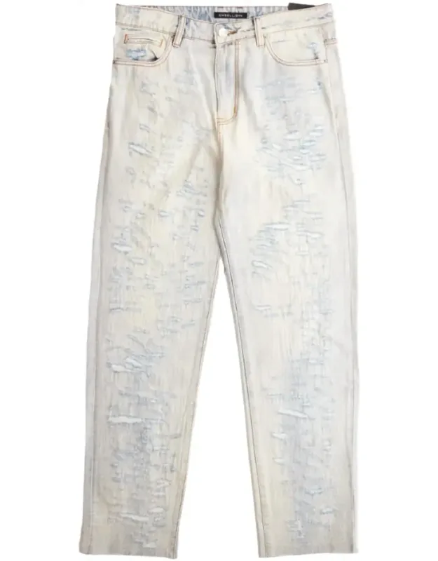 Blasted Denim Jeans