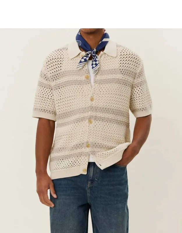 Short Sleeve Knit Shirt