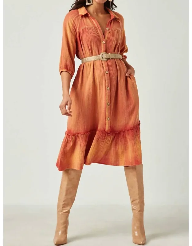 Vintage Overdye Dress