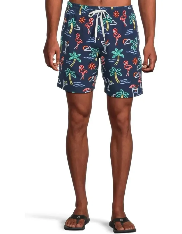 The Neon Light Swim Trunks