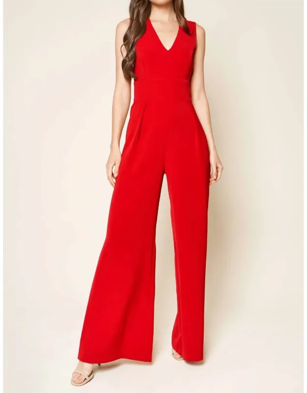 Klara Wide Leg Jumpsuit