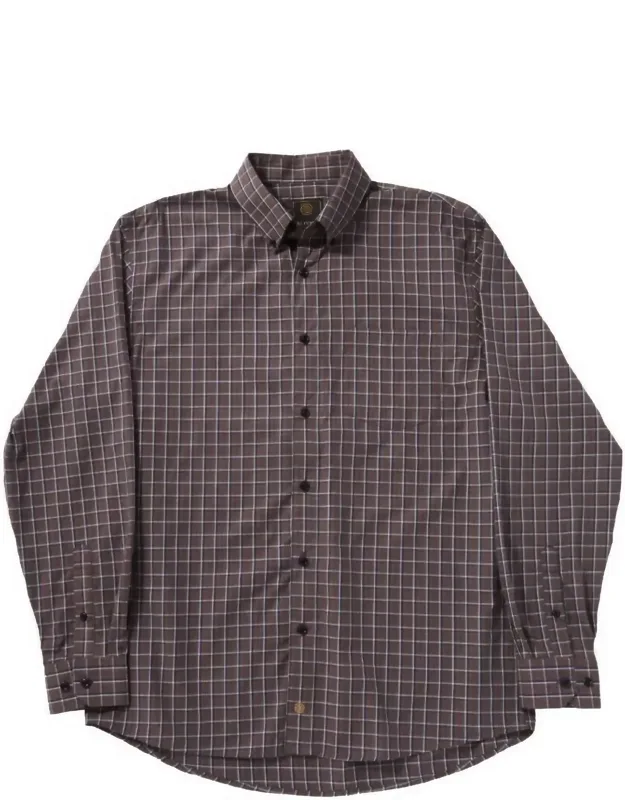 Multi Check Long Sleeve Shirt