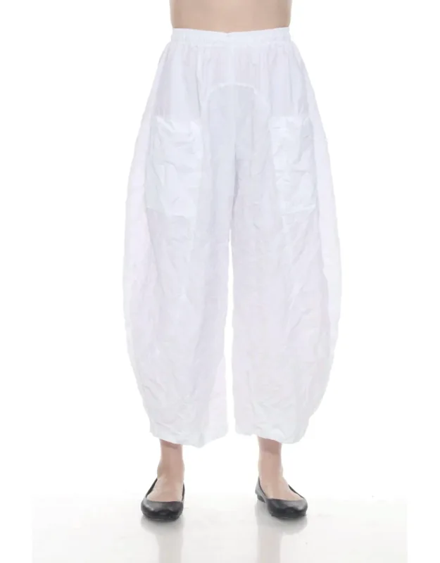 Krinkle Fabric Pants