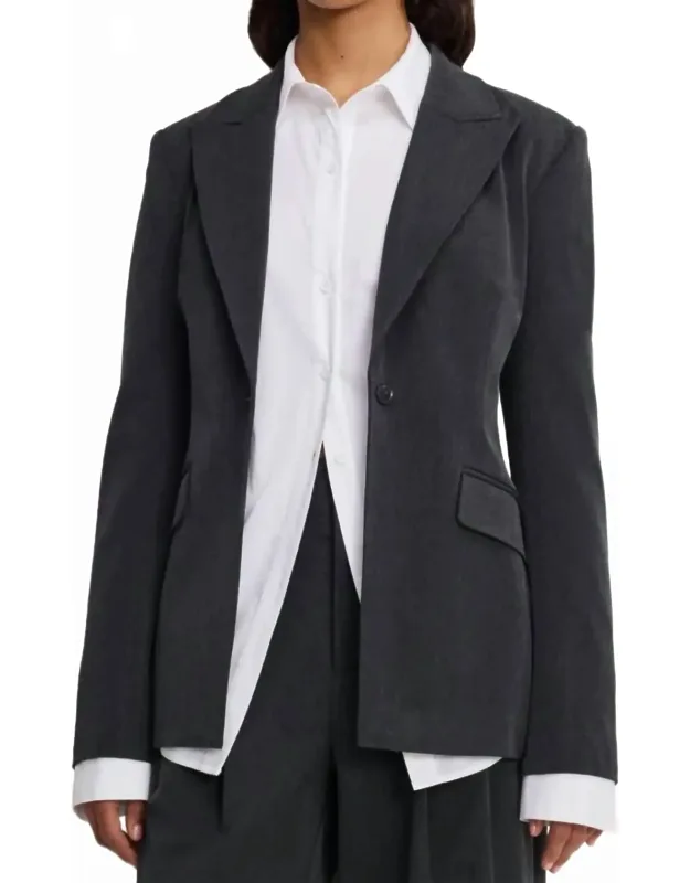 Sculpted Blazer