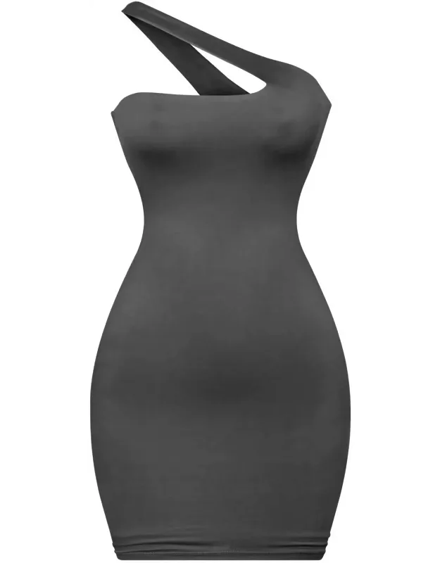 One Shoulder Mini Dress
