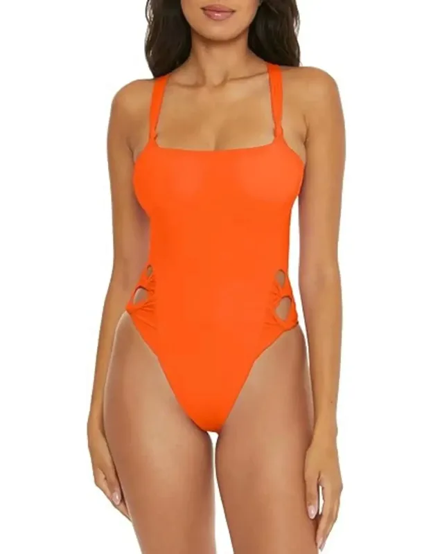 Baja Mar Swimsuit Cutout One-piece Swimwear