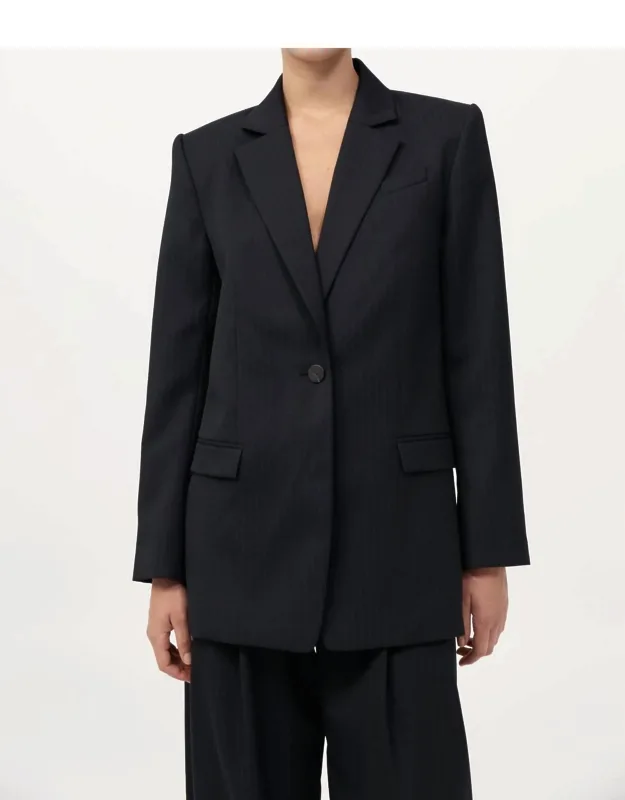 Split Back Blazer