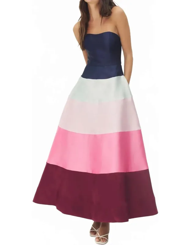 Dress In Colorblock