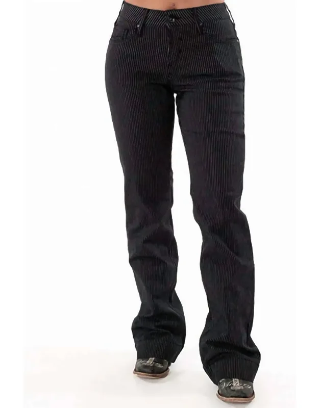 Pinstripe Trousers