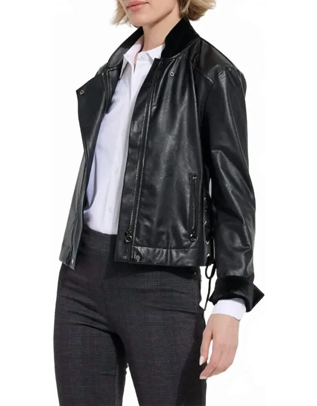 Moto Bomber Jacket