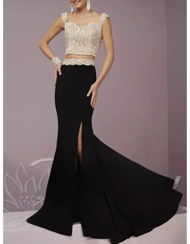 Two Piece Prom Dress