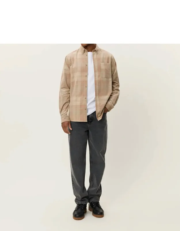 Check Corduroy Shirt