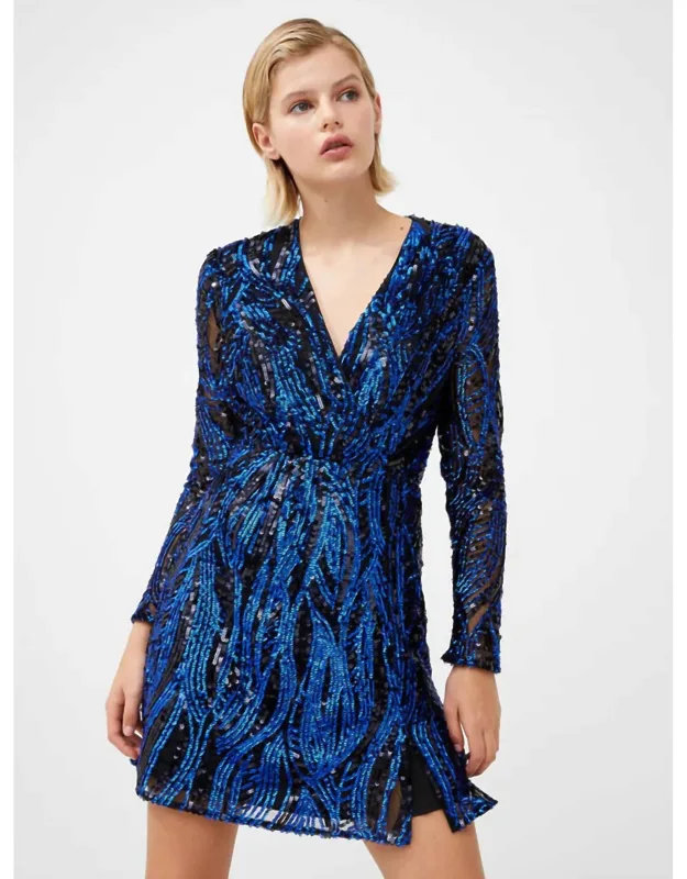 Embellished Mini Dress