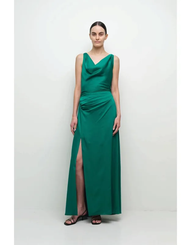 Melaney Satin Dress