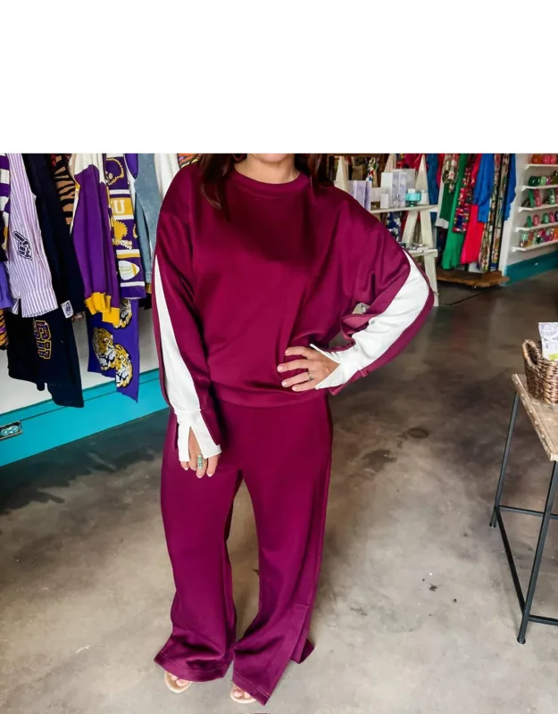Layered Long Sleeve Round Neck Top