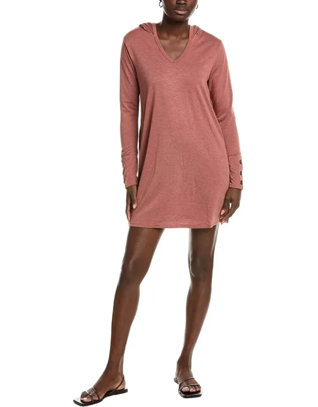 Button Detail Tunic Dress