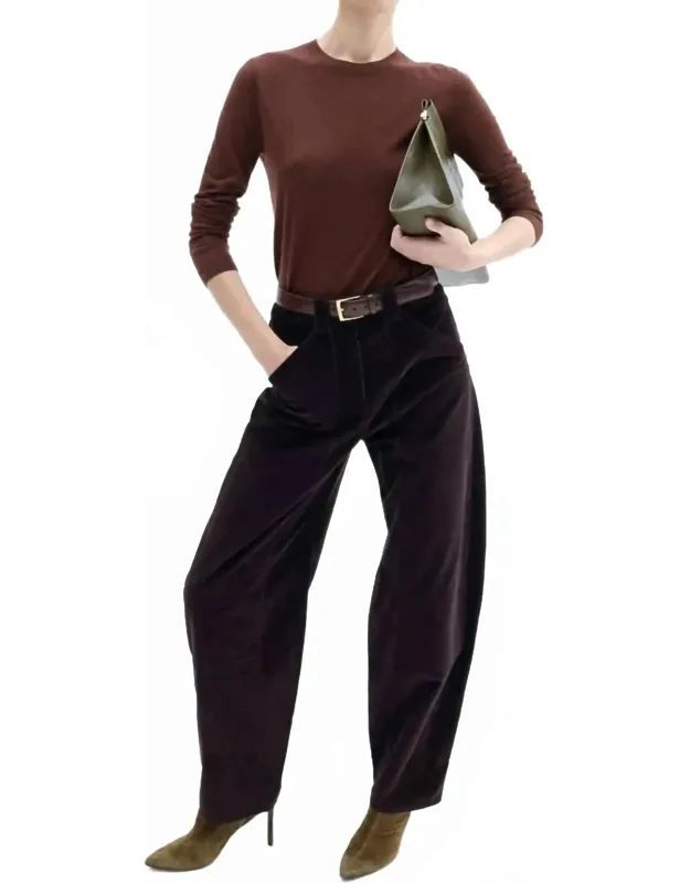 Corduroy Patch Pants