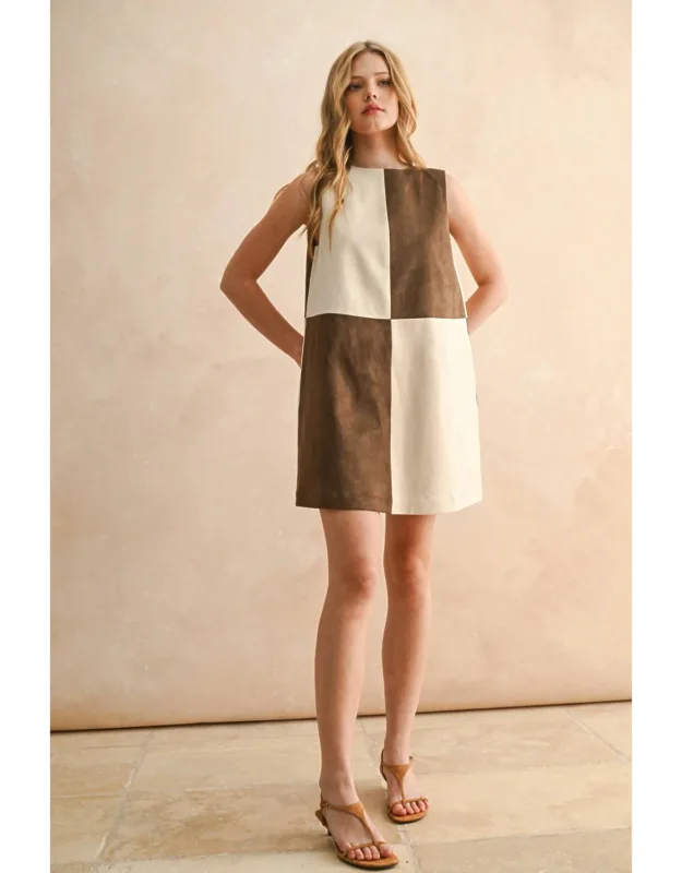 Color Block Shift Dress